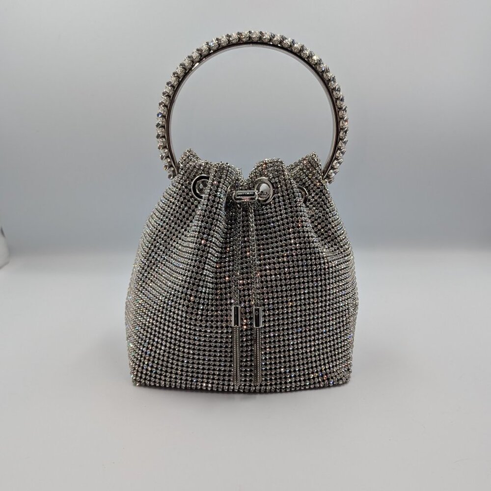 All Over Crystal Bon Bon Bag.